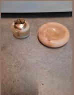 Vintage  retro  rookset asbak tafelaansteker, Ophalen of Verzenden, Gebruikt, Asbak