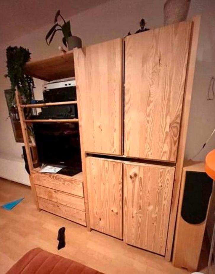 Ivar kast lades, deuren en planken excl. staanders, Huis en Inrichting, Kasten | Stellingkasten, Gebruikt, Ophalen