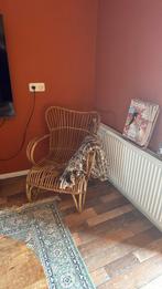 Rotan bamboe rieten stoel fauteuil Rohe Noordwolde, Ophalen