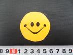 sticker smiley geel, Verzamelen, Ophalen, Zo goed als nieuw