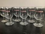 6 Pickwick theeglazen met oor, Glas of Glazen, Ophalen of Verzenden, Overige stijlen, Glas