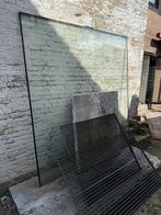 Grote Dubbel Glas 220x205cm, Doe-het-zelf en Verbouw, Glas en Ramen, Ophalen, Gebruikt, 160 cm of meer, Glasplaat