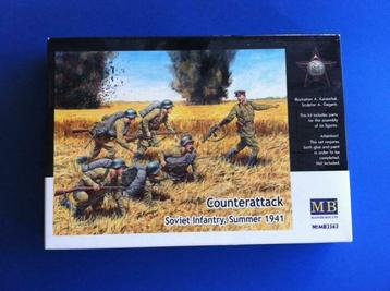masterbox 3563 Counterattack Soviet infantry, summer 41 1/35 beschikbaar voor biedingen