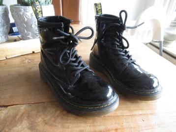 Dr martens boots schoen zwart glitter maat 31. beschikbaar voor biedingen