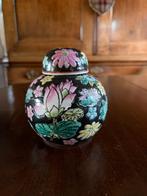 CHINESE GEMBERPOT  "FAMILLE NOIR", Ophalen of Verzenden