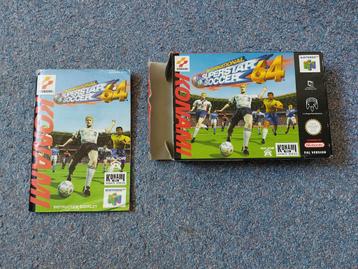 International Superstar Soccer 64 - Nintendo 64 beschikbaar voor biedingen