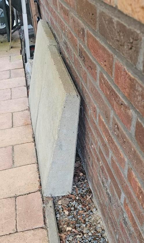 Oprit/inrit tegels 2stuks, Tuin en Terras, Tegels en Klinkers, Nieuw, Terrastegels, Beton, 10 m² of meer, Ophalen of Verzenden
