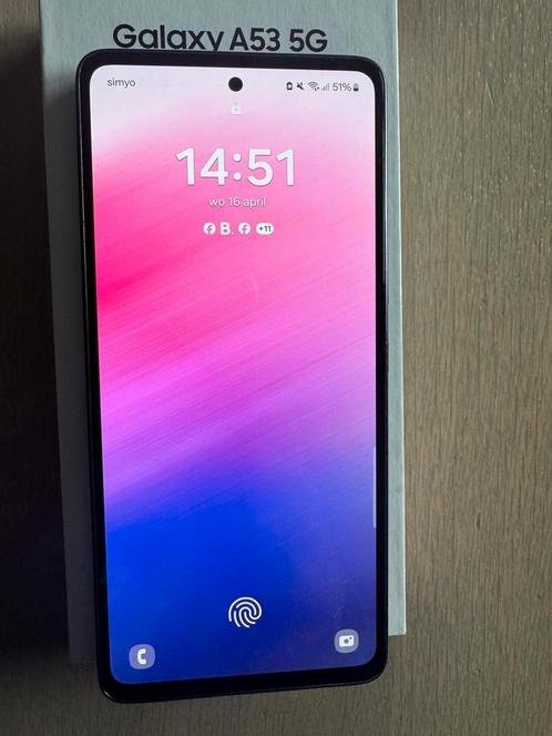 Samsung a53 5g in zeer goede staat!, Telecommunicatie, Mobiele telefoons | Samsung, Zo goed als nieuw, Galaxy A, 128 GB, Zwart