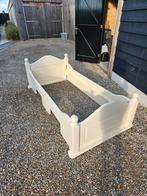 Mooi massief houten bed met lades - 90 x 198, Huis en Inrichting, Slaapkamer | Bedden, Gebruikt, 90 cm, Eenpersoons, Klassiek