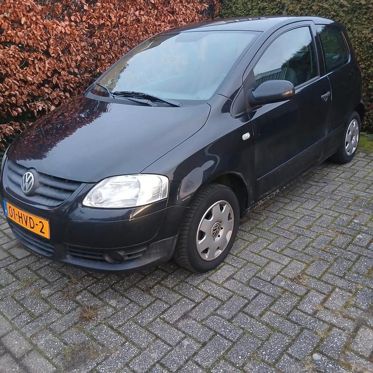 Volkswagen Fox 1.2 40KW 2009 Zwart, Auto's, Volkswagen, Particulier, Fox, Benzine, C, Hatchback, Handgeschakeld, Origineel Nederlands