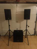 Actieve luidsprekerset, Ophalen, 120 watt of meer, Front, Rear of Stereo speakers, Overige merken