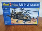 Revell Model bouwdoos AH-64 A Apache 1:100, Revell, Ophalen of Verzenden, 1:200 of kleiner, Zo goed als nieuw