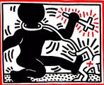 Untiteld - Keith Haring, Antiek en Kunst, Kunst | Schilderijen | Abstract, Ophalen