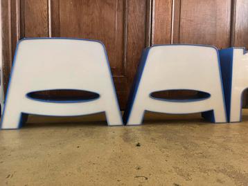 Vintage Retro Letters - A, B, N - Per Stuk beschikbaar voor biedingen