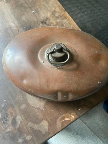 Vintage Koperen Warmwaterkruik beschikbaar voor biedingen