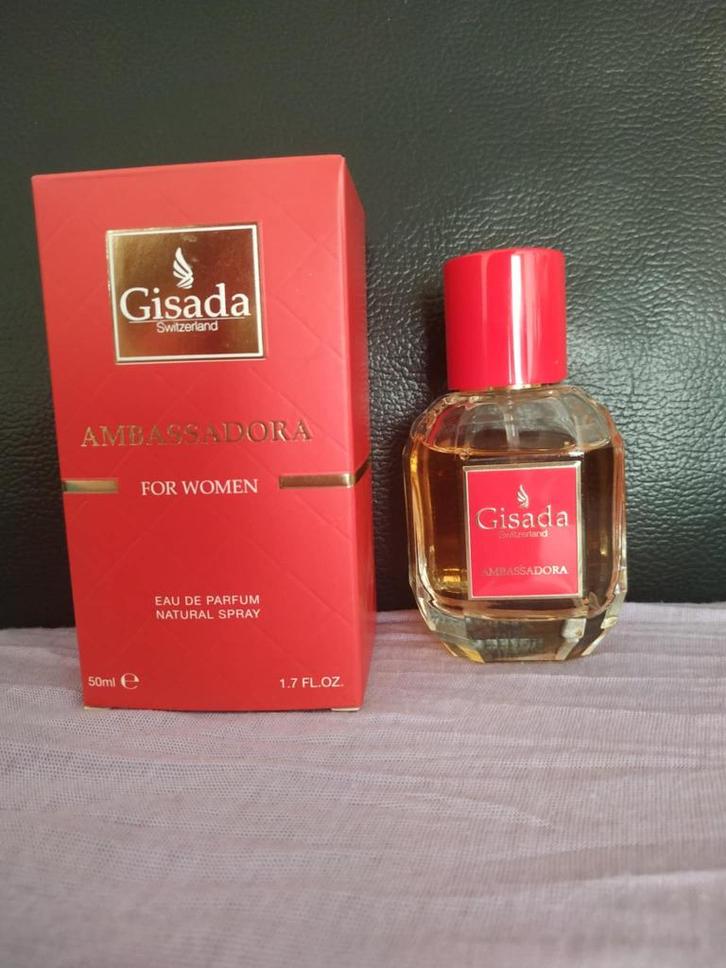 Gisada Ambassadora EDP 50 ml, Sieraden, Tassen en Uiterlijk, Uiterlijk | Parfum, Gebruikt, Verzenden