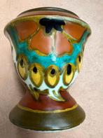 Klein potje, Gouds plateel, art deco, Ophalen of Verzenden