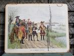 Schoolplaat: Hollandsche Waterlinie, Antiek en Kunst, Ophalen of Verzenden, Geschiedenis