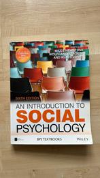 An introduction to social psychology, Ophalen of Verzenden, Zo goed als nieuw