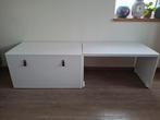 Ikea Smastad 2x buro en 1 uitschuifbare lade, Ophalen, Zo goed als nieuw, Tafel