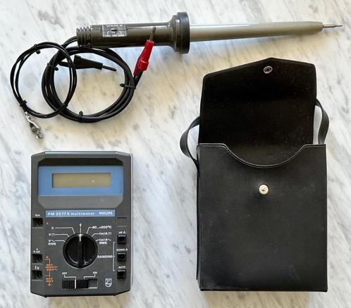 Philips universeelmeter voltmeter digital multimeter PM2570X, Doe-het-zelf en Verbouw, Meetapparatuur, Zo goed als nieuw, Multimeter