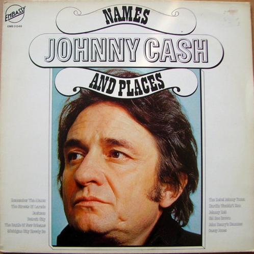 Johnny Cash – Names And Places, Cd's en Dvd's, Vinyl | Country en Western, Gebruikt, Ophalen of Verzenden