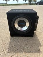 Crunch CBP500 Basspack subwoofer, versterker en kabels, Auto diversen, Autospeakers, Ophalen of Verzenden, Gebruikt