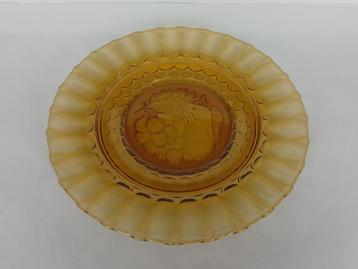 Fruitschaal Scailmont Persglas Art Deco beschikbaar voor biedingen