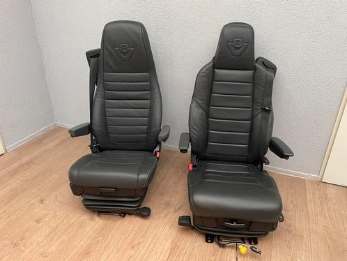 Set luchtgeveerde leren Scania v8 stoelen, Auto-onderdelen, Vrachtwagen-onderdelen, Scania, Ophalen of Verzenden