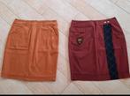 2 Rokken Blue River Maat 38 ZGAN, Bruin, Zo goed als nieuw, Knielengte, Ophalen