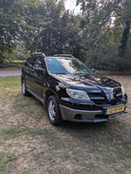 Mitsubishi Outlander 2.0 MPI 2WD 2006 Zwart, Auto's, Voorwielaandrijving, 136 pk, 4 cilinders, Handgeschakeld