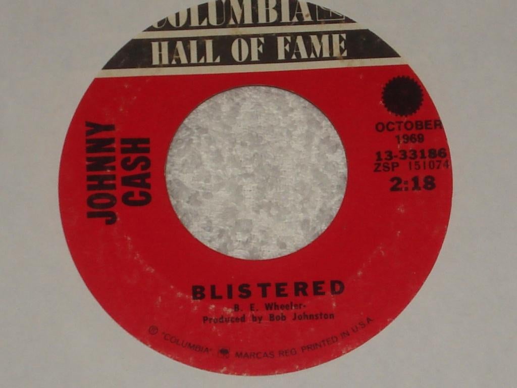 Johnny Cash     Blistered  Colombia, Ophalen of Verzenden, Zo goed als nieuw, Country en Western