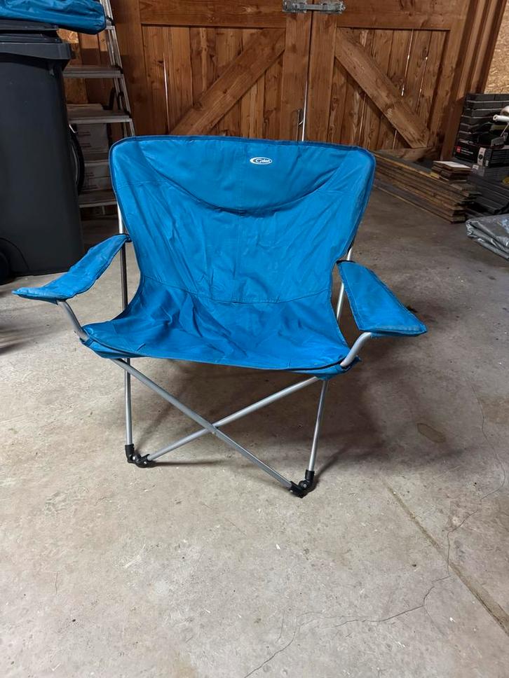 Gelert Inklapbare Stoel - Blauw, Caravans en Kamperen, Kampeeraccessoires, Gebruikt, Ophalen of Verzenden