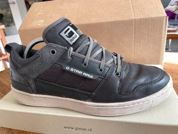 G-Star RAW Sneakers Maat 43 Grijs leer beschikbaar voor biedingen