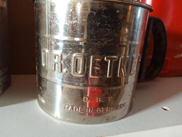 Ouderwetse Dr. Oetker Bloemzeef beschikbaar voor biedingen