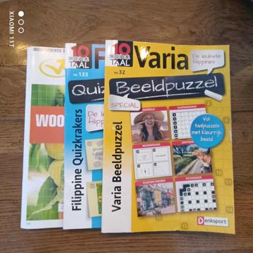 3 x Nieuw puzzelboekje - zie foto's en omschrijving beschikbaar voor biedingen