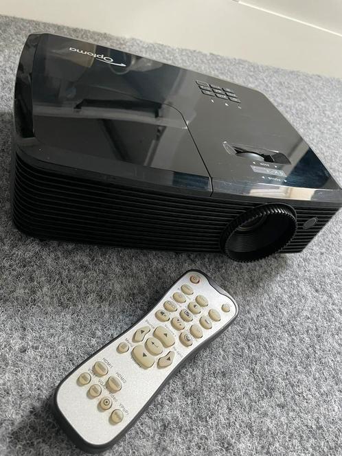 Optima HD142X Beamer + Elite screens electric 100inch, Audio, Tv en Foto, Beamers, Gebruikt, DLP, Full HD (1080), Ophalen