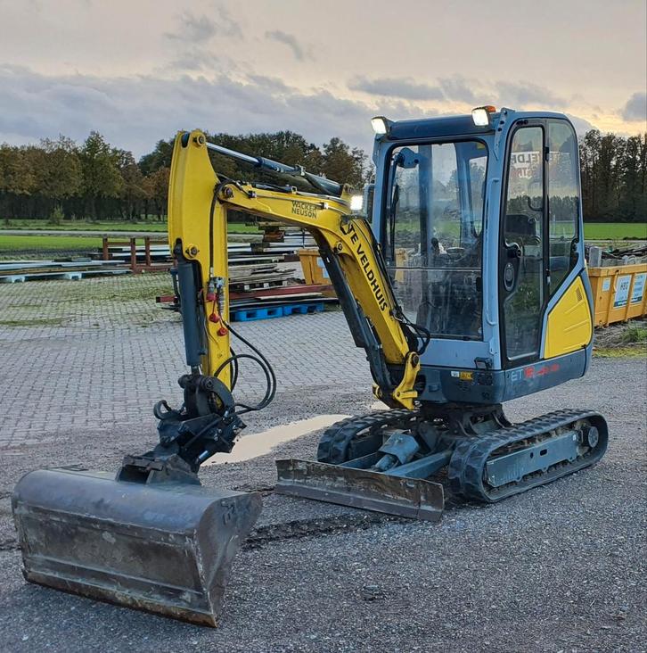 Wacker Neuson ET18 VDS Minigraver kraan graafmachine, Zakelijke goederen, Machines en Bouw | Kranen en Graafmachines, Graafmachine