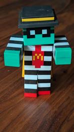 Minecraft figuur Zombie Hamburger Mc Donalds, Ophalen of Verzenden, Zo goed als nieuw