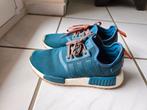 Adidas NMD_R1 blauwgroen zo goed als nieuw maat 40, Adidas, Ophalen of Verzenden, Sneakers of Gympen, Zo goed als nieuw