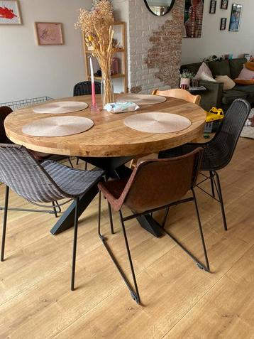 6x Basic Label Eetkamerstoelen beschikbaar voor biedingen