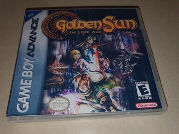 Golden Sun The Lost Age Game Boy Advance GBA Game Case beschikbaar voor biedingen