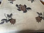 Vintage Merino LamsWollen Deken Sprei  200x250 merino wol, Ophalen, Gebruikt, 200 cm of meer, Crème