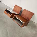 Vintage set hangende nachtkastjes Pastoe Japanse Serie, Ophalen of Verzenden, Huis en Inrichting