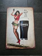 Guinness reclamebord, Ophalen of Verzenden, Nieuw, Reclamebord