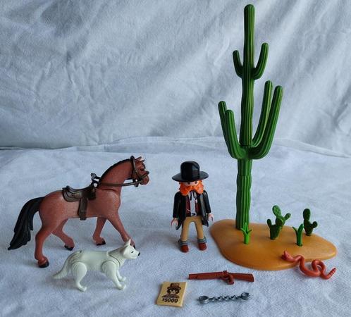 Playmobil 5251 Sherif met Paard, Kinderen en Baby's, Speelgoed | Playmobil, Gebruikt, Complete set, Ophalen of Verzenden