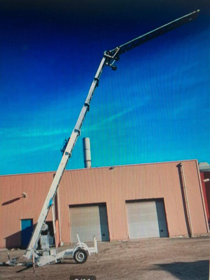 Bocker HD26K/0-5 Ladderlift / Pannenlift / Verhuislift, Zakelijke goederen, Machines en Bouw | Industrie en Techniek, Ophalen