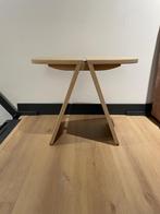 Blomus AVIO bijzettafel Oak 55 x 30 cm, 55 tot 75 cm, Zo goed als nieuw, Traanbok 2F, Enkhuizen, Ovaal