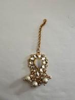 Indian bollywood kundan bindia hoofdsieraad, Sieraden, Tassen en Uiterlijk, Ophalen of Verzenden, Zo goed als nieuw, Overige materialen