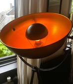 Industriële vloerlamp tripod zwart met goud - Magna 40, Ophalen, Zo goed als nieuw, Metaal, 100 tot 150 cm
